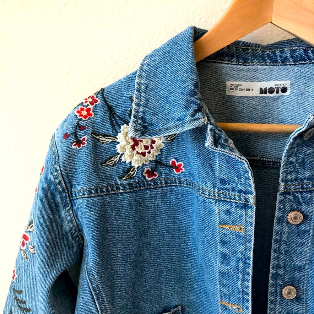 Top shop jeans top